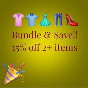 Bundle 2+ items & SAVE 🎉